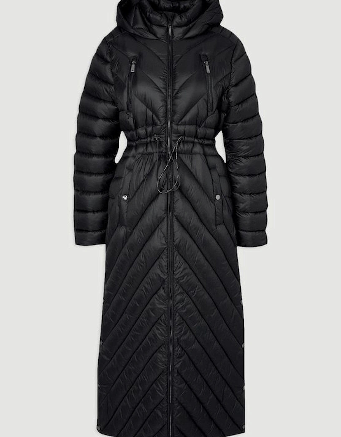 Plus Size Lightweight Packable Maxi Coat