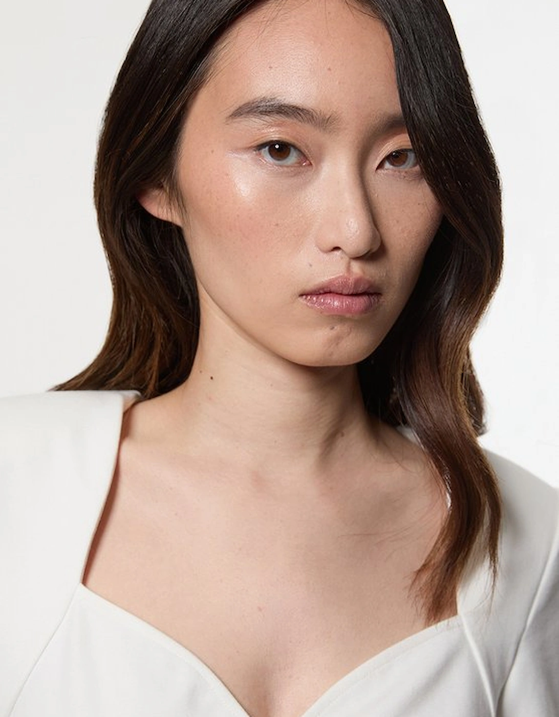 Ponte Short Sleeve Sweetheart Neckline Bodysuit