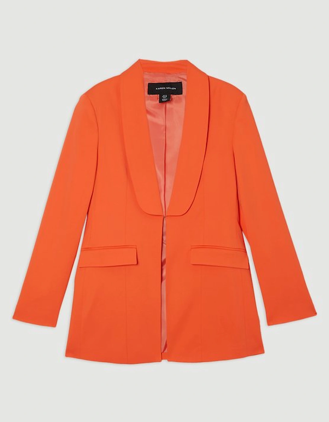 Polished Tailored Single Breasted Blazer