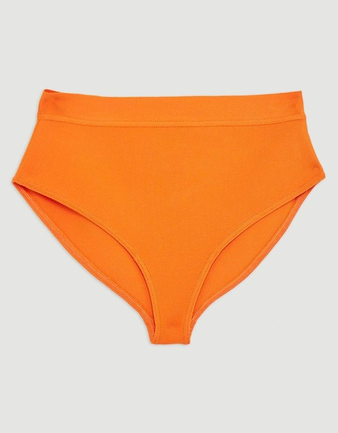High Waisted Bandage Bikini Bottoms