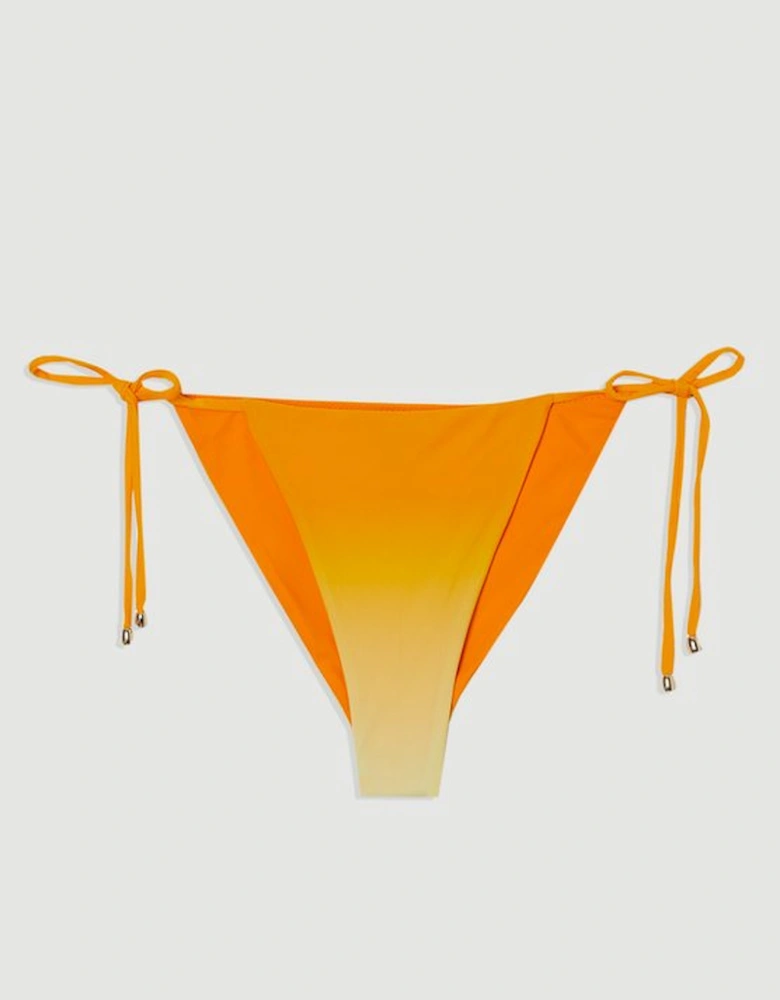 Slinky Ombre Tie Side Bikini Bottoms