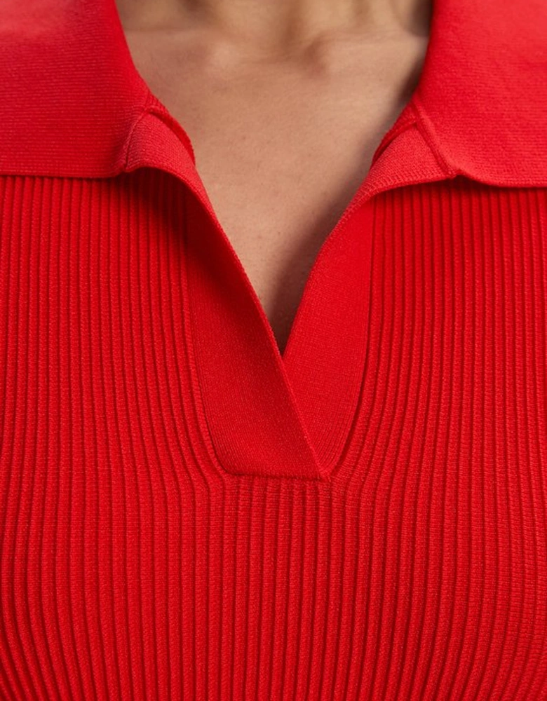 Compact Knit Sleeveless Top