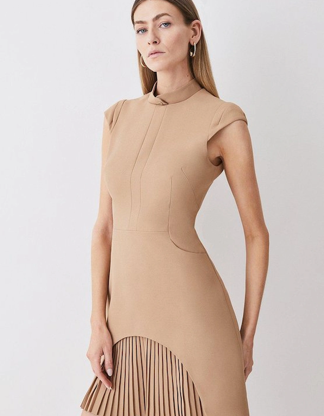 Petite Military Tailored Mini Dress, 4 of 3