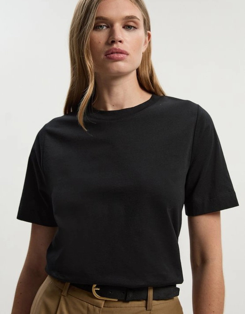 Lightweight Relaxed Fit Cotton T-Shirt