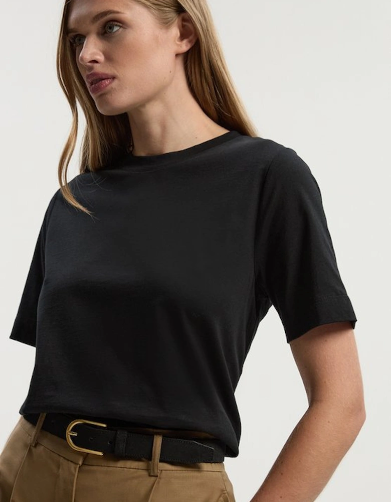 Lightweight Relaxed Fit Cotton T-Shirt