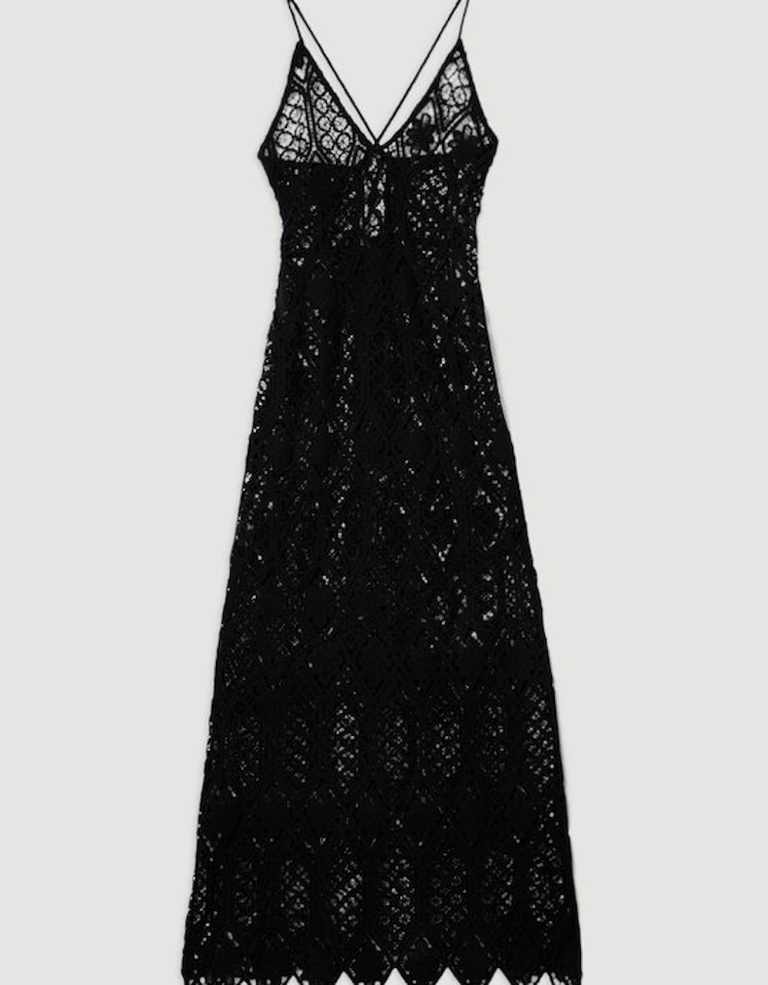 Beach Crochet Maxi Dress