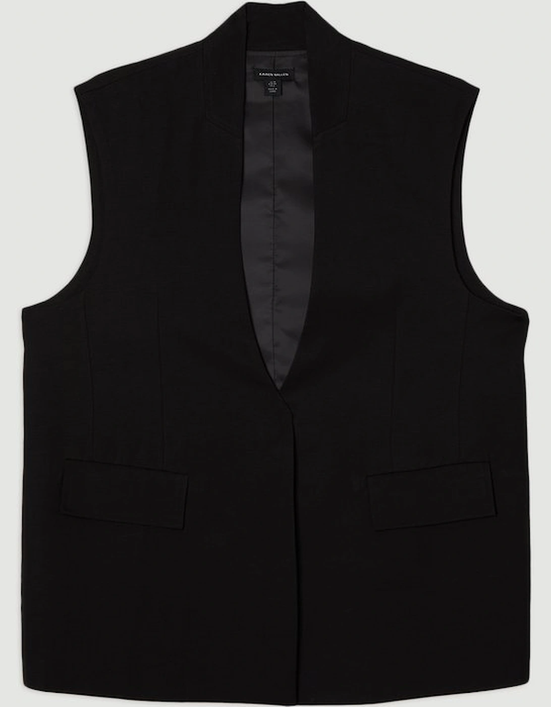 Viscose Linen Tailored Waistcoat