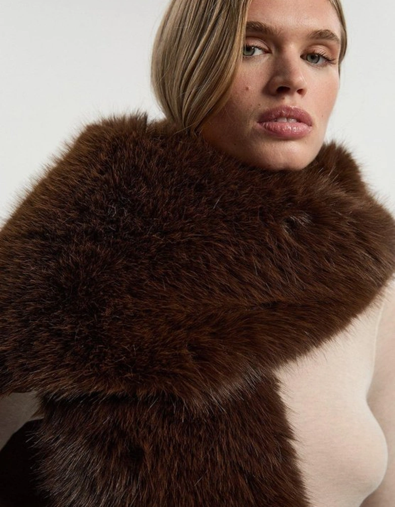 Faux Fur Scarf