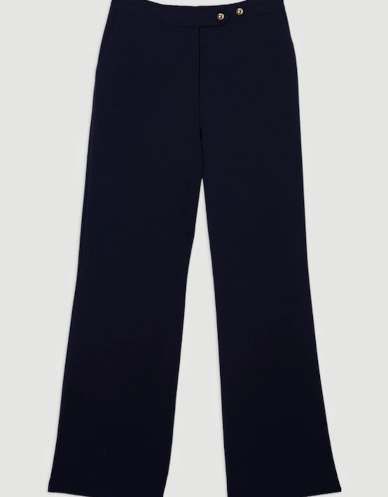 Compact Stretch Tailored Kick Flare Trouser