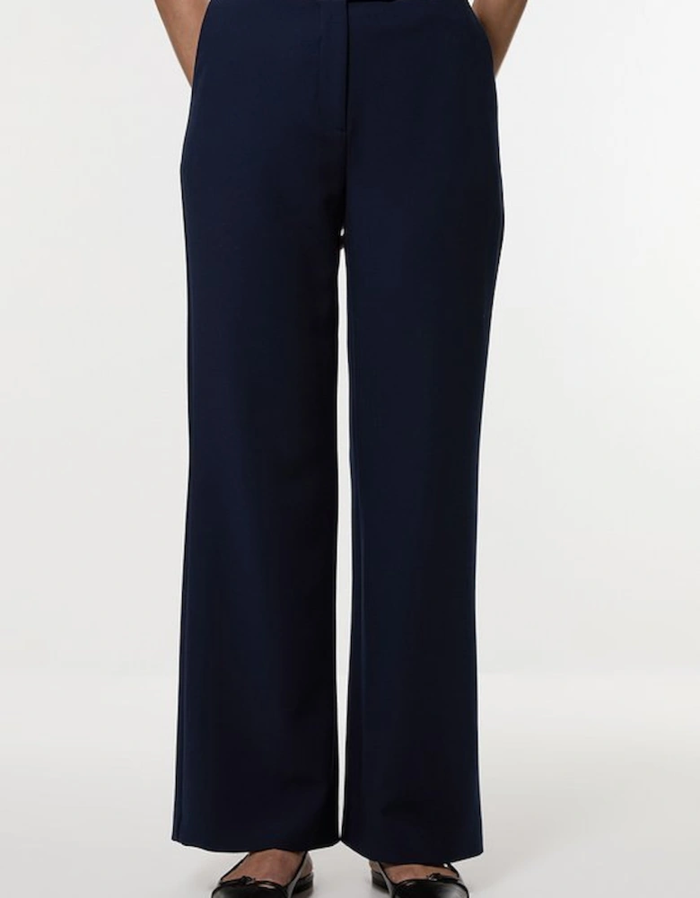 Compact Stretch Tailored Kick Flare Trouser