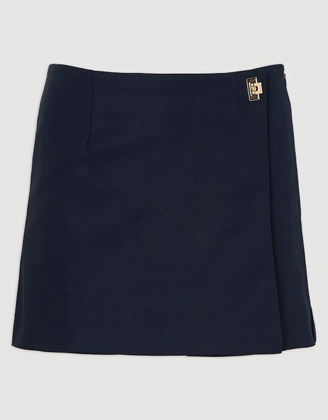 Techno Hardware Detail Woven Skort
