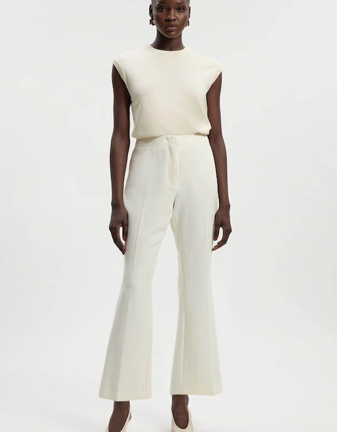 Compact Essential Tailored Slim Leg Trouser, 5 of 4
