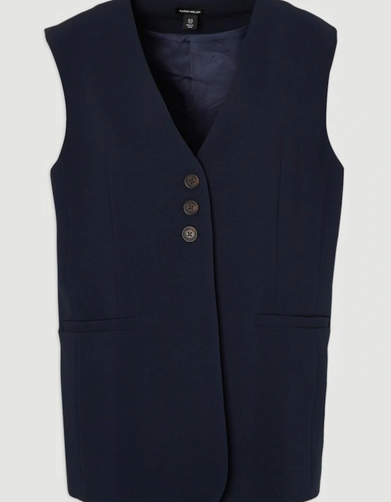 Compact Essential Tailored Waistcoat