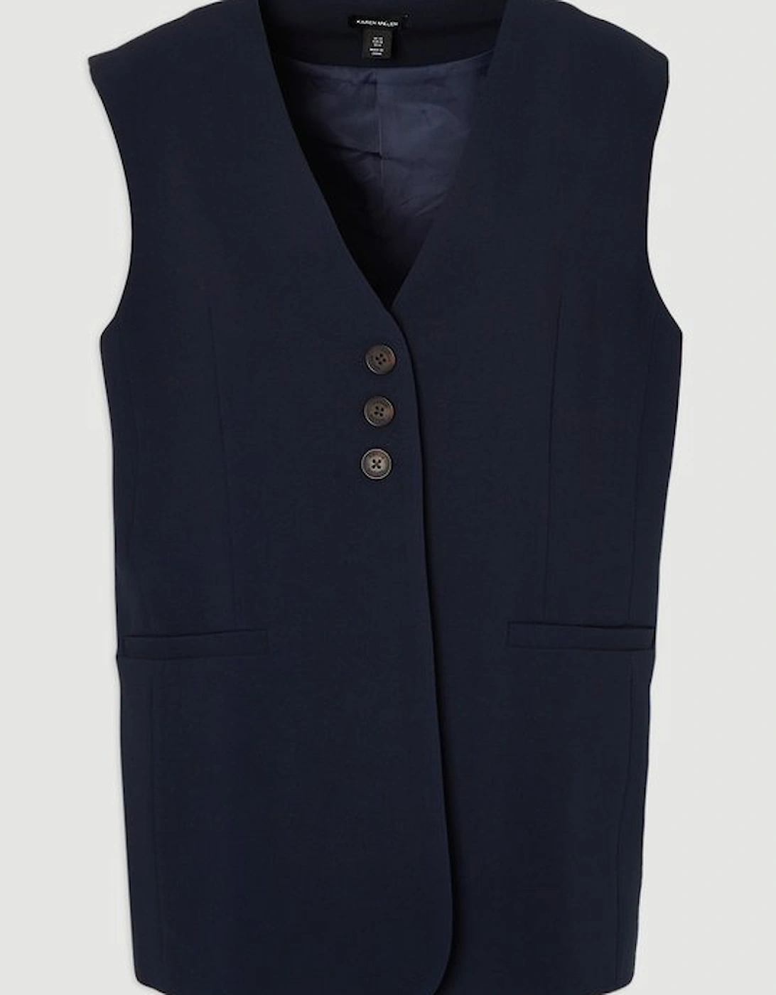 Compact Essential Tailored Waistcoat