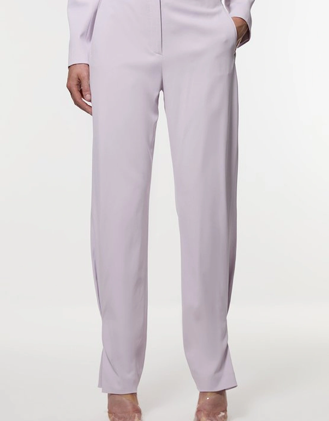 Digital Ophelia Polished Tailored Ankle Detail Trouser