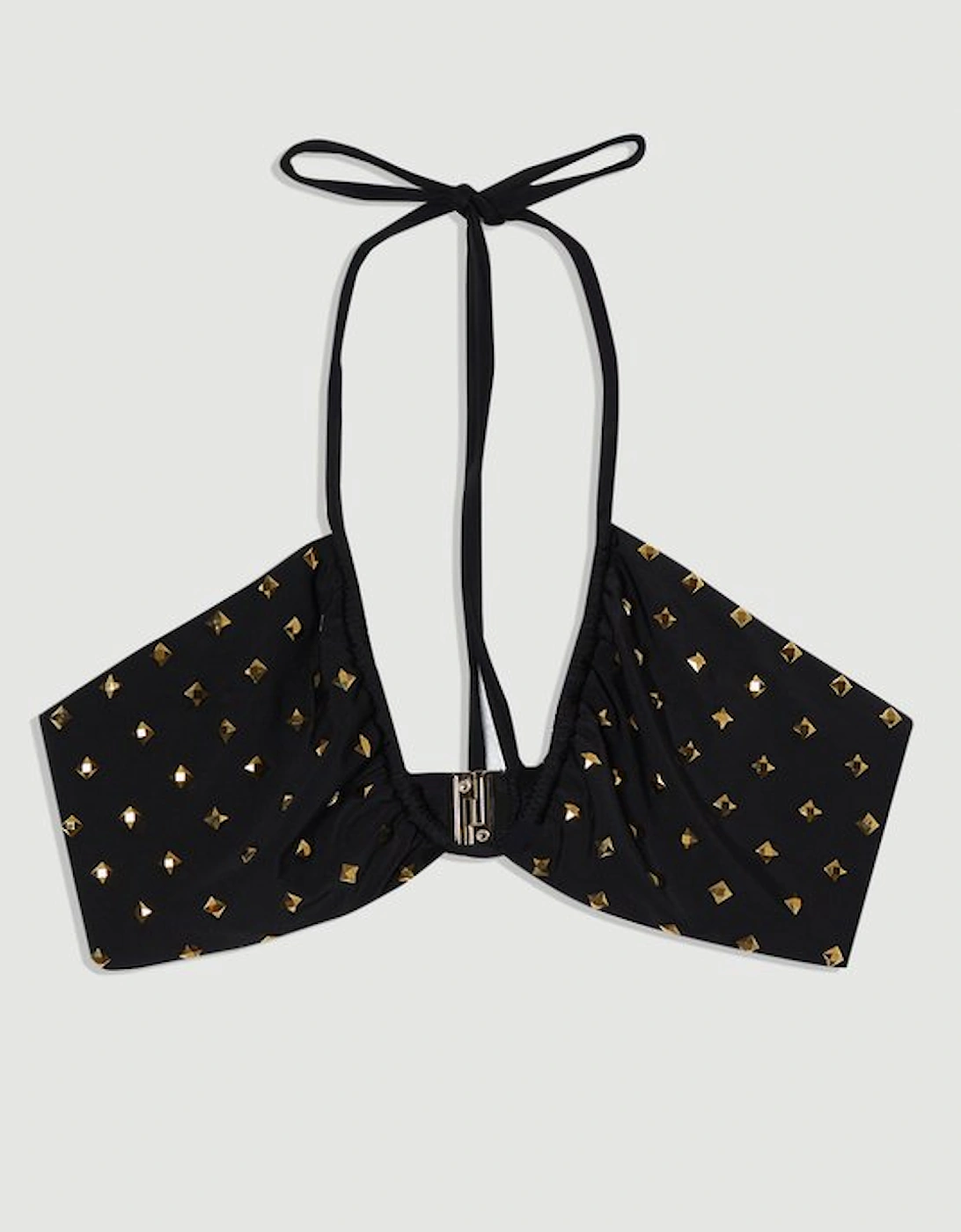 Gold Stud Bikini Top