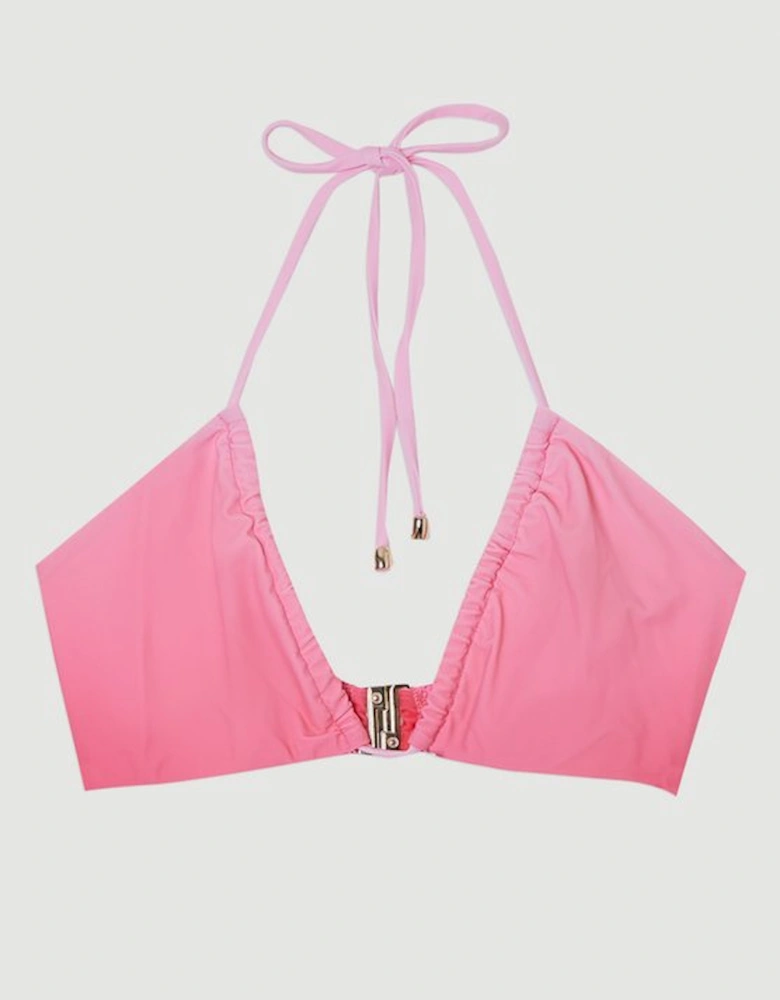 Slinky Ombre Halter Neck Bikini Top