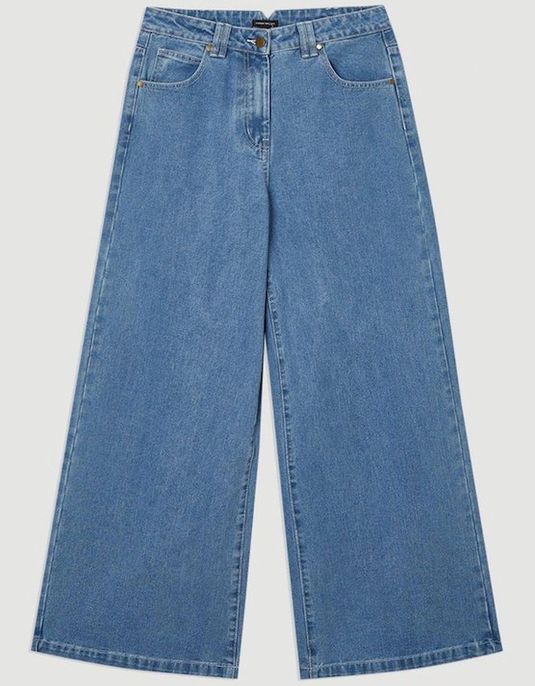Denim Soft Wash Relaxed Straight Leg Jean