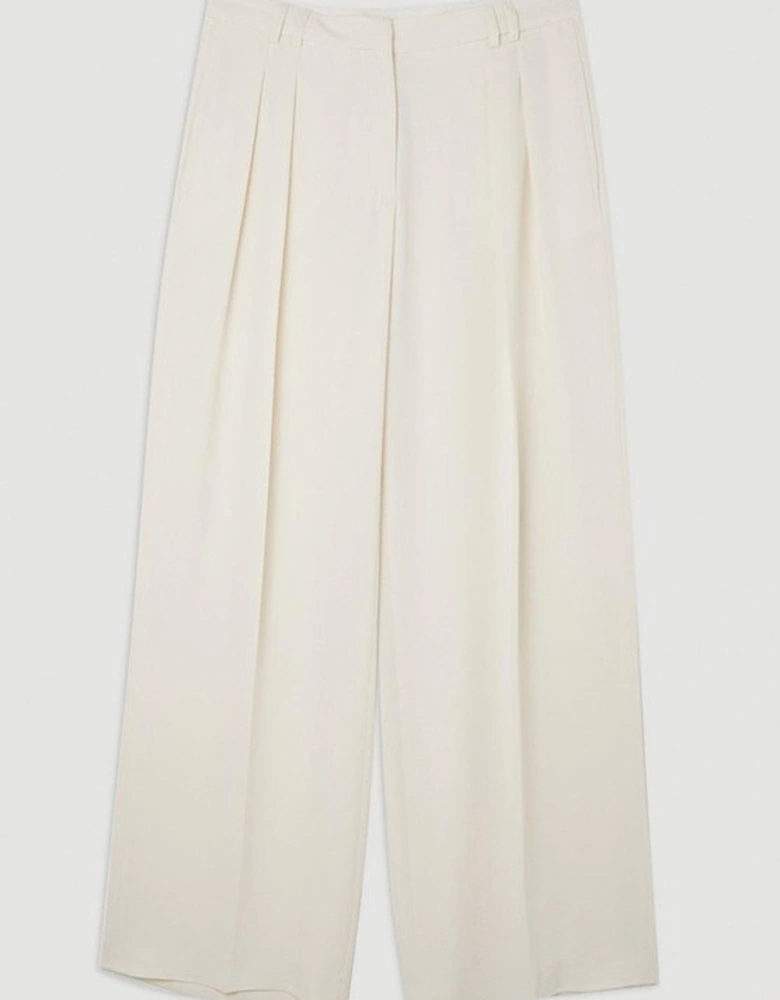 Soft Tailored Straight Leg Tailored Trousers
