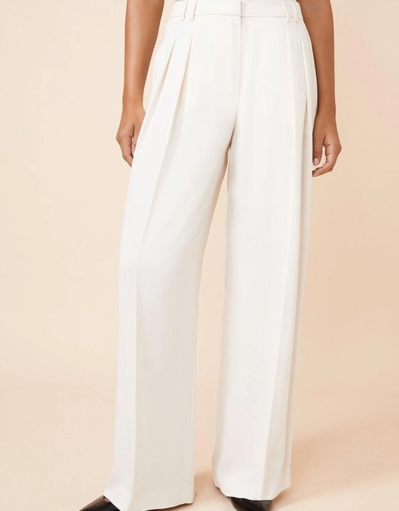 Soft Tailored Straight Leg Tailored Trousers