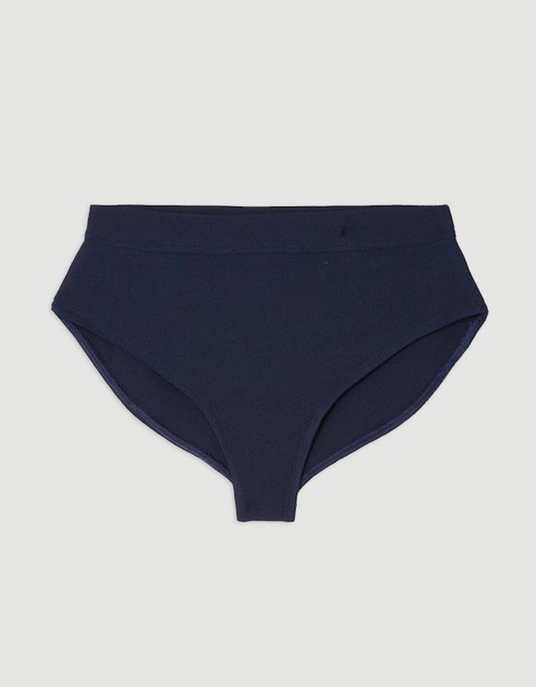 High Waisted Bandage Bikini Bottoms