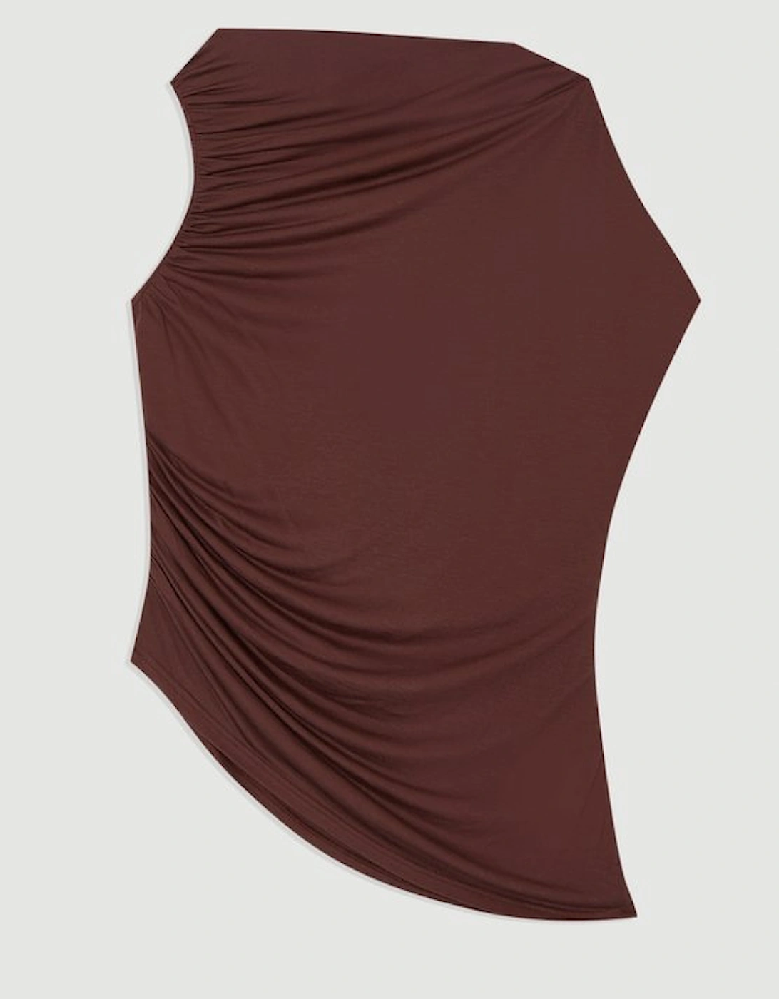 Tencel Ruched Detail Top
