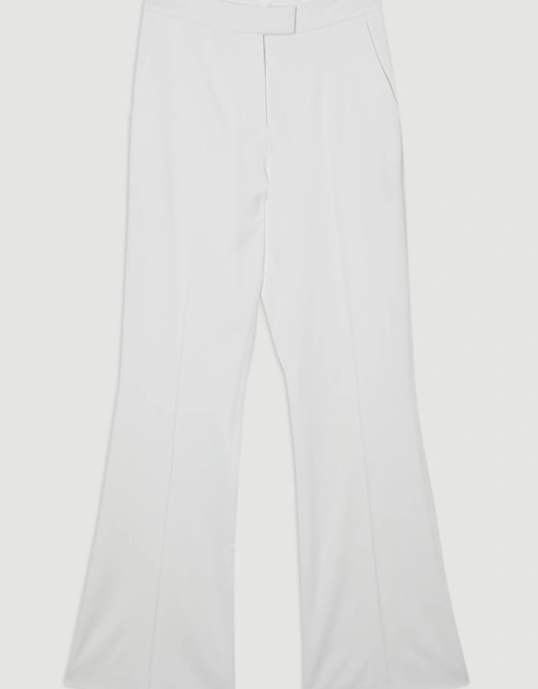 Polished Tailored Kick Flare Trouser