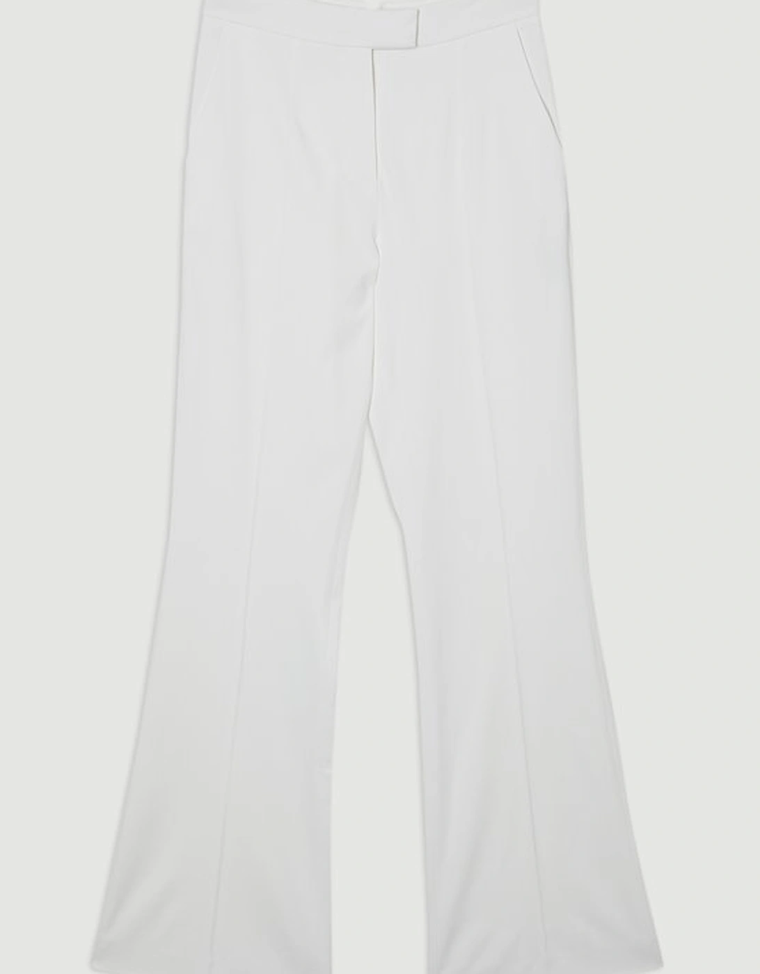 Polished Tailored Kick Flare Trouser