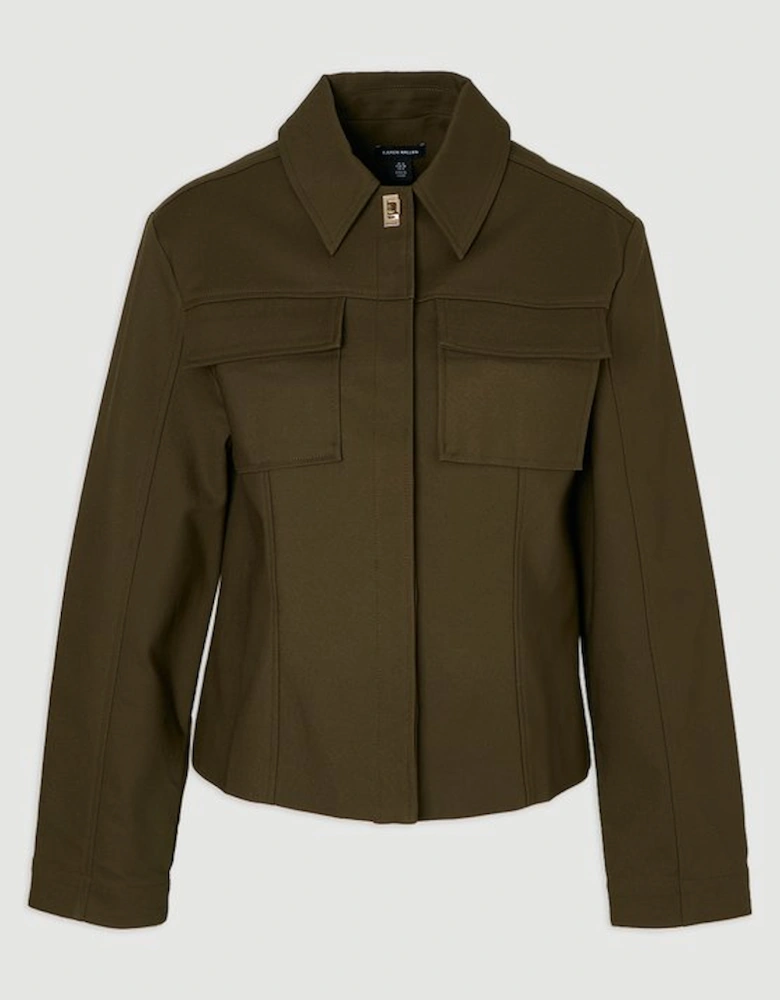 Techno Hardware Detail Woven Jacket
