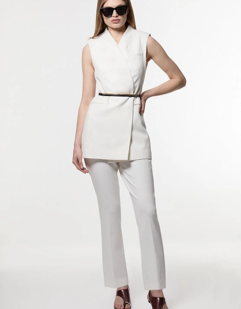 Compact Stretch Slim Leg Tailored Trouser
