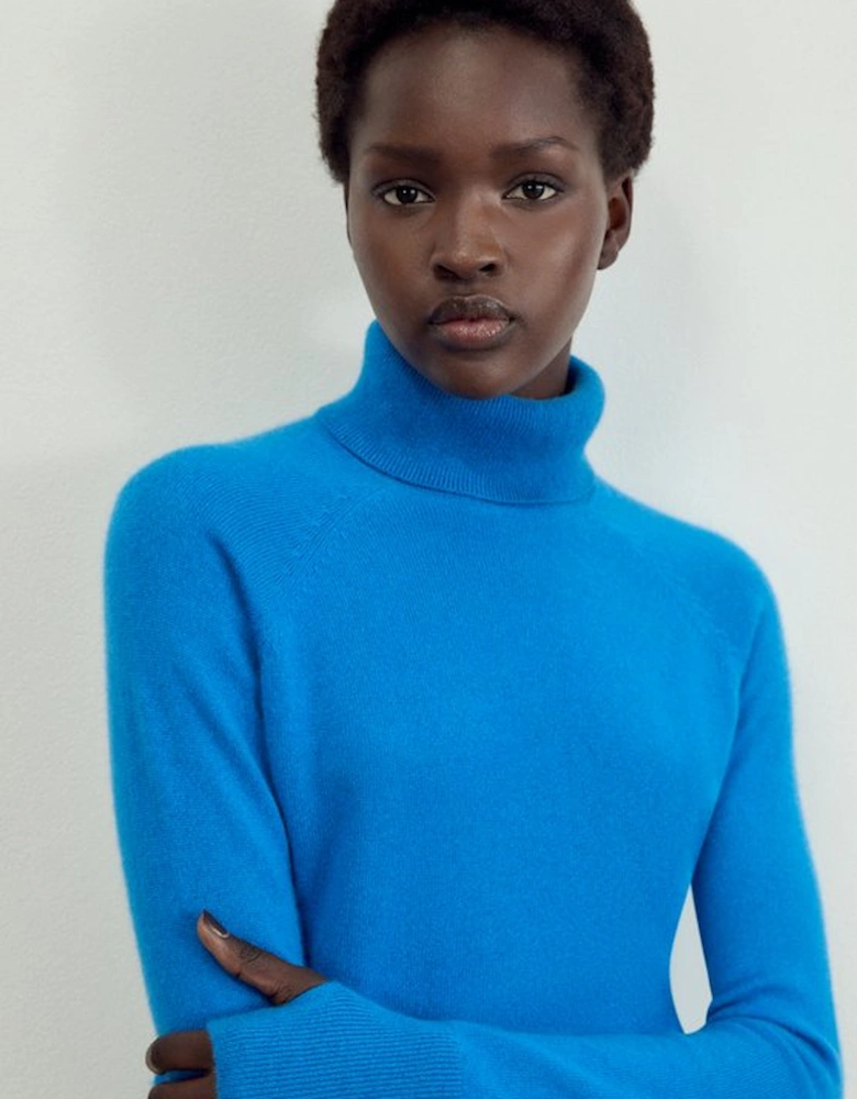 Cashmere Roll Neck Jumper