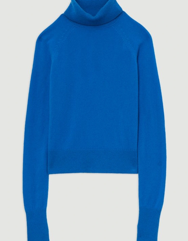 Cashmere Roll Neck Jumper