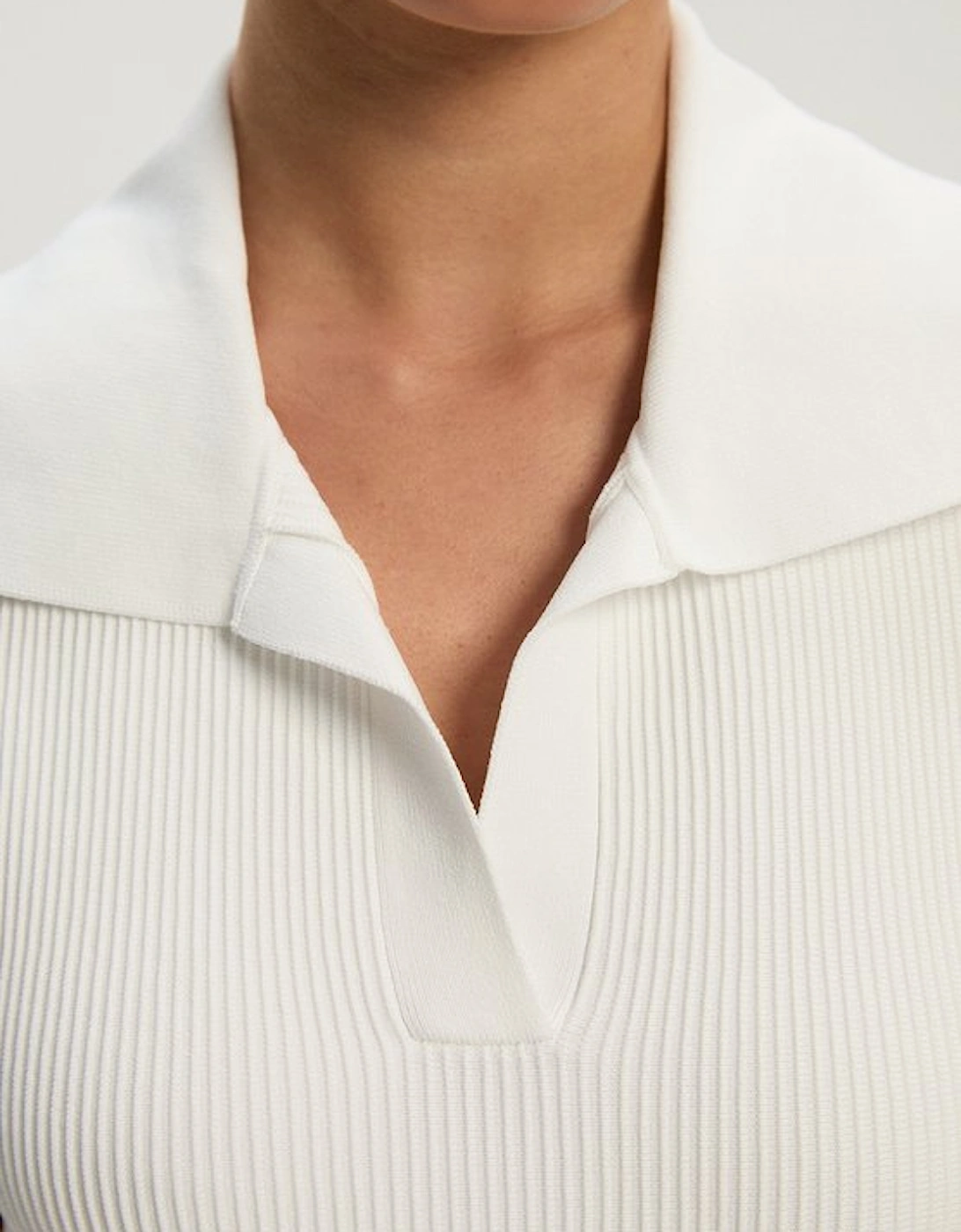 Compact Knit Sleeveless Top
