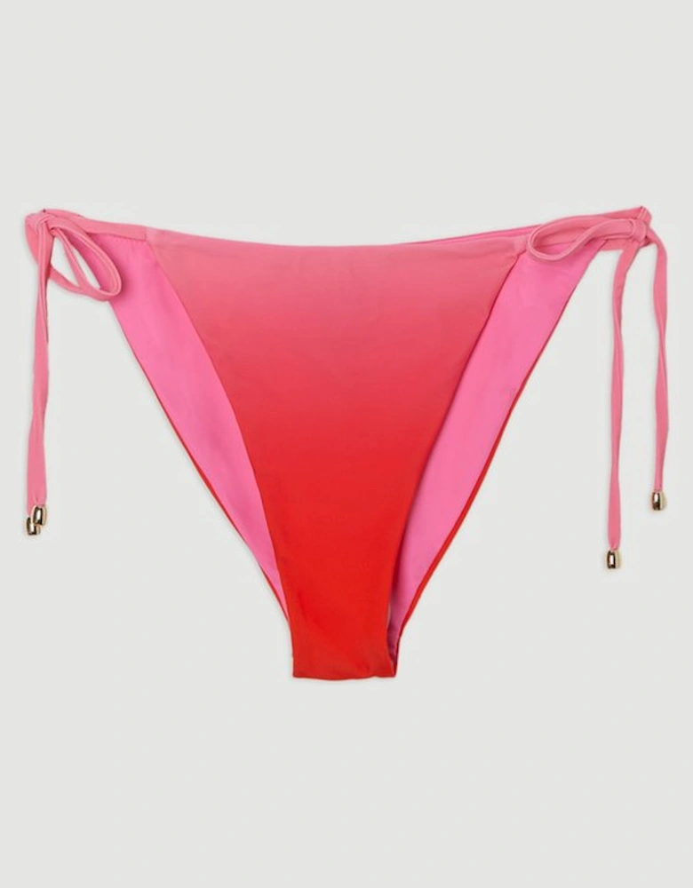 Slinky Ombre Tie Side Bikini Bottoms