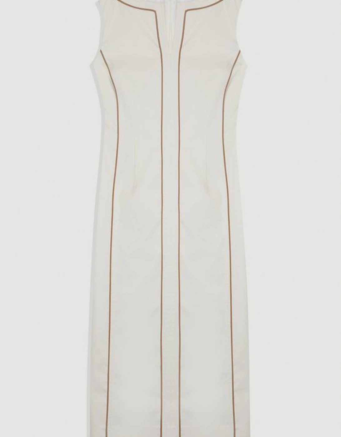 Archive Collection - Tailored Denim Pocketed Maxi Dress
