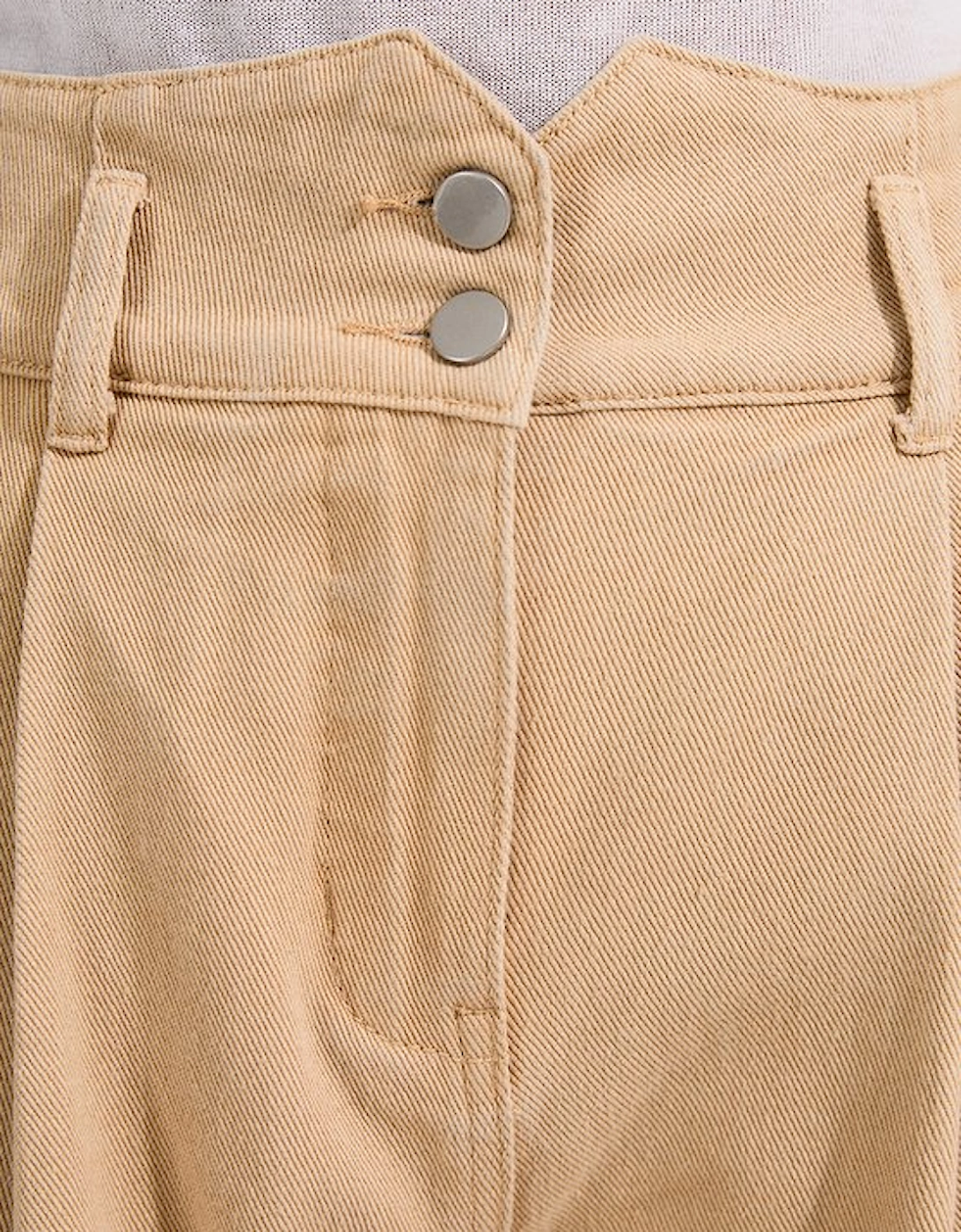 Tall Denim Wide Leg Trousers