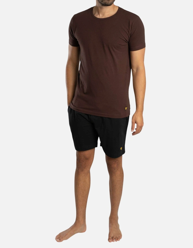 Mens Lounge Sets Shorts T-Shirt