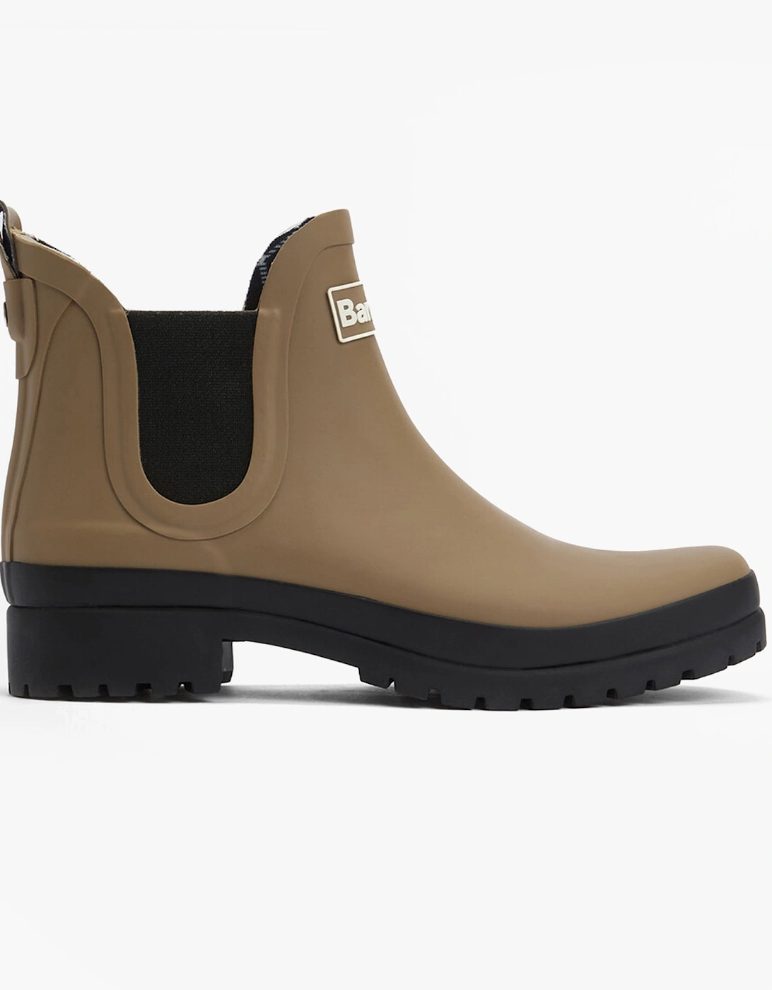 MALLOW Womens Chelsea Wellies Military Brown/Black, 7 of 6