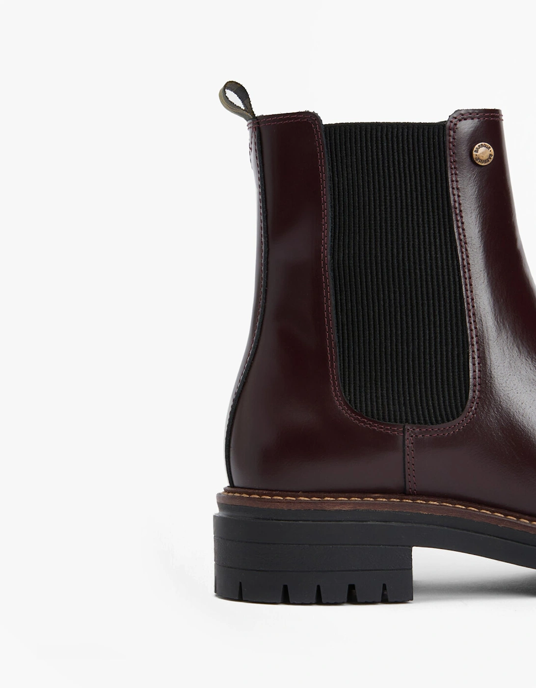 MARLA Womens Chelsea Boots Cherry Glace
