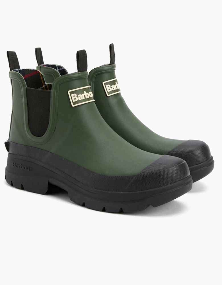 NIMBUS Womens Chelsea Wellies Olive/Black