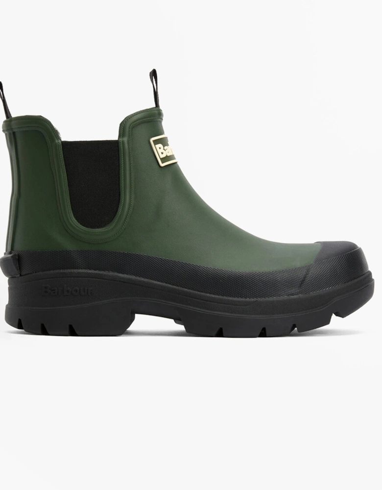 NIMBUS Womens Chelsea Wellies Olive/Black