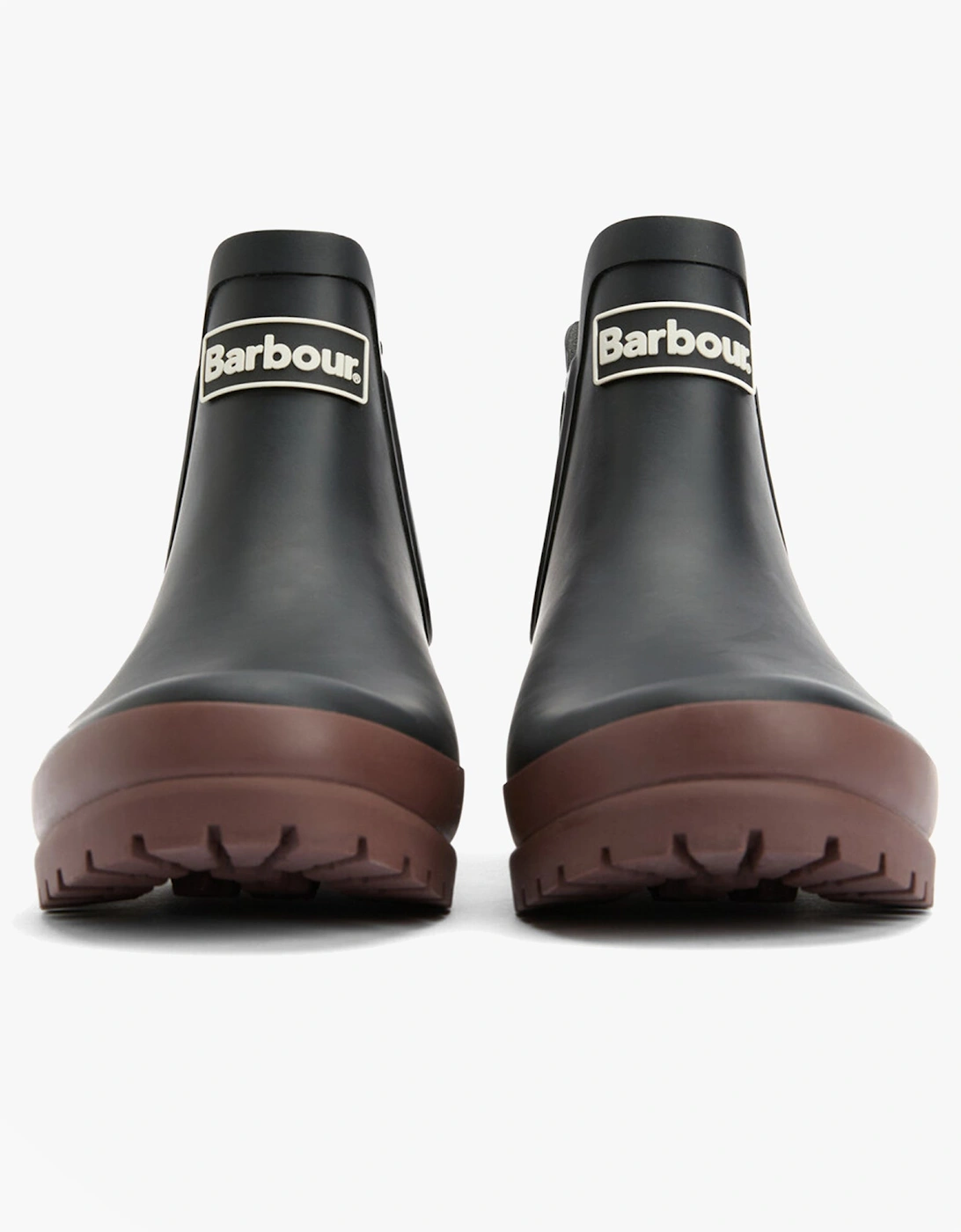 MALLOW Womens Chelsea Wellies Black/Vicuna