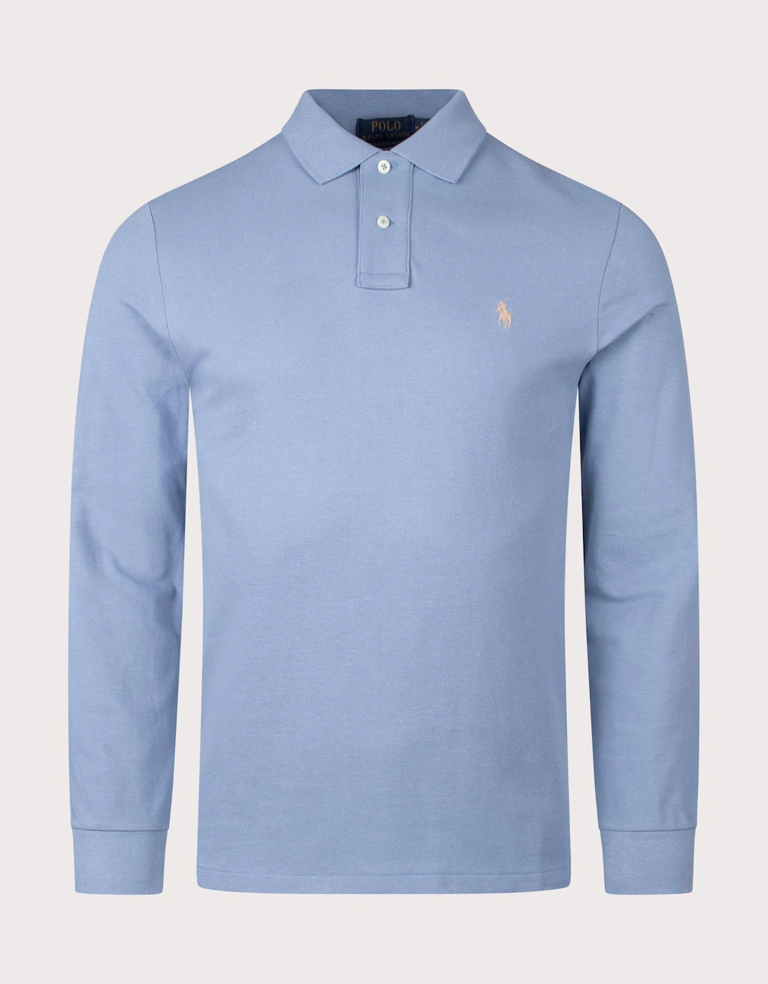 Custom Slim Fit Long Sleeve Polo Shirt, 4 of 3