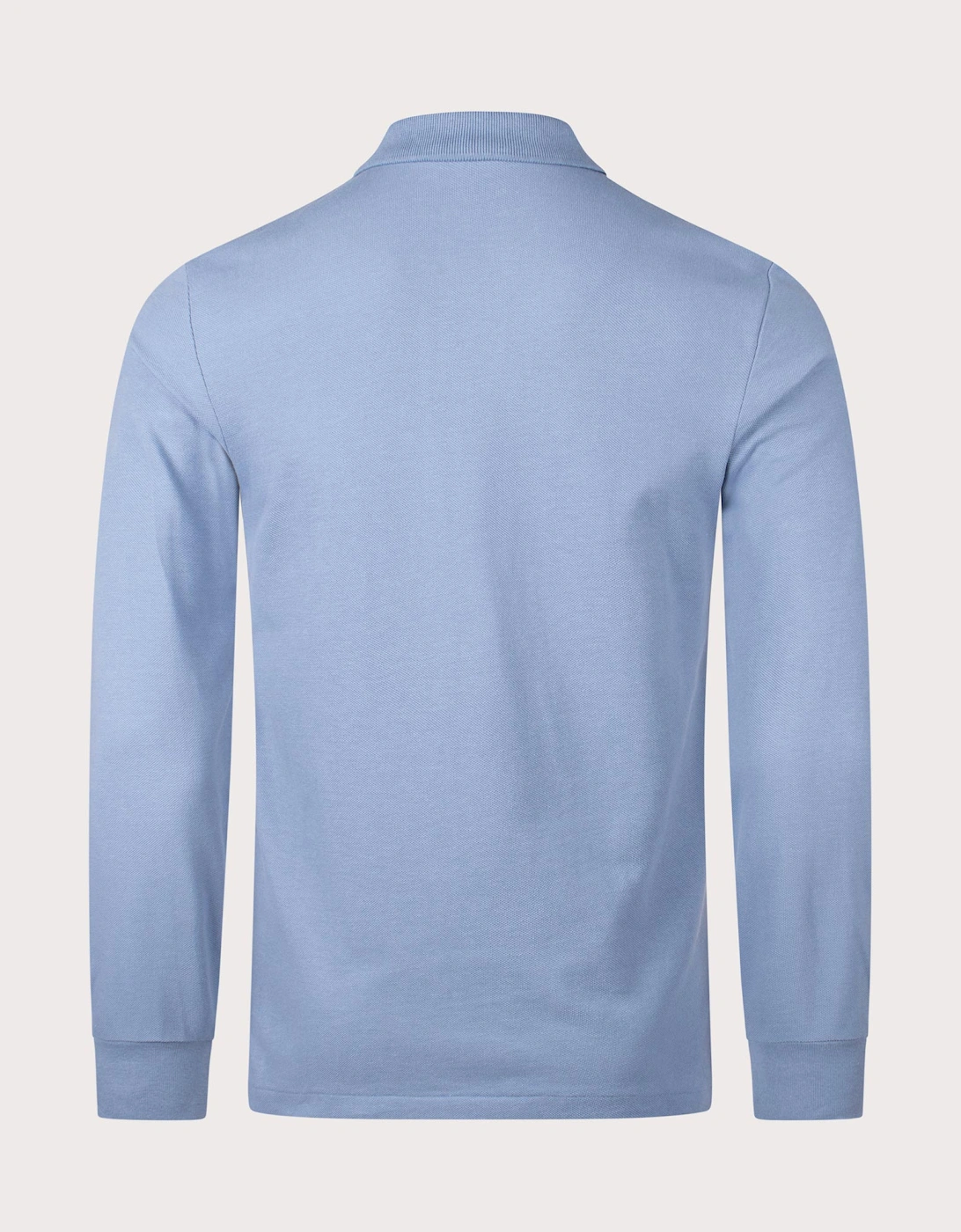 Custom Slim Fit Long Sleeve Polo Shirt