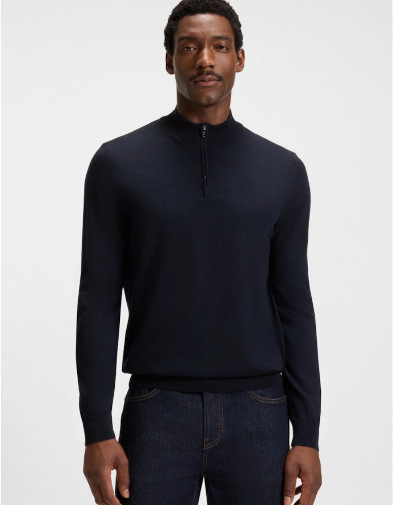 BOSS Black Ebenji Sweater 404 Dk Blue
