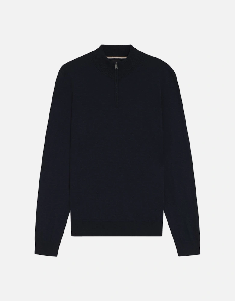 BOSS Black Ebenji Sweater 404 Dk Blue