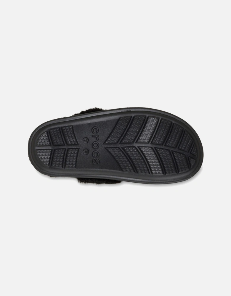 Classic Fuzz Scuff Thermoplastic Men's Black Slippers