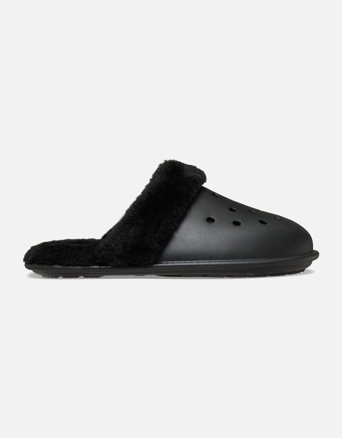 Classic Fuzz Scuff Thermoplastic Men's Black Slippers