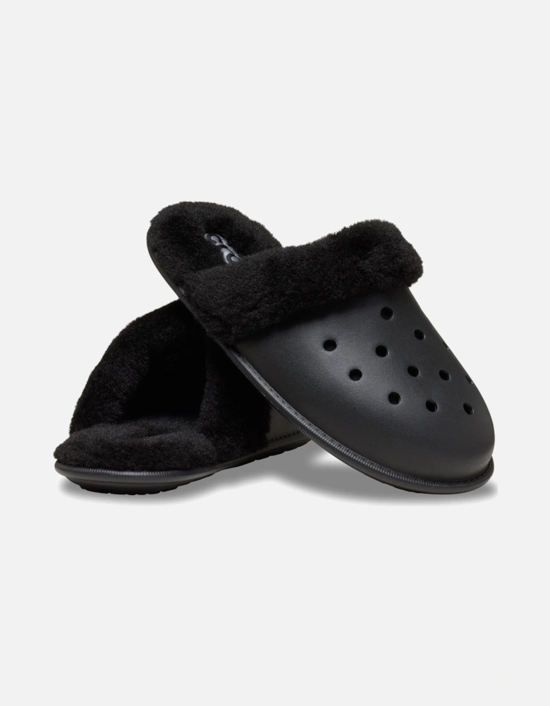 Classic Fuzz Scuff Thermoplastic Men's Black Slippers