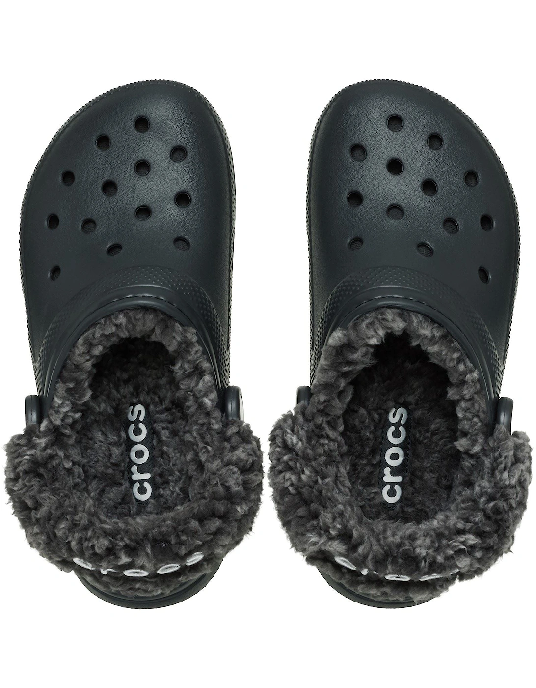 Classic Fleece Lined Thermoplastic Men's Black Clogs